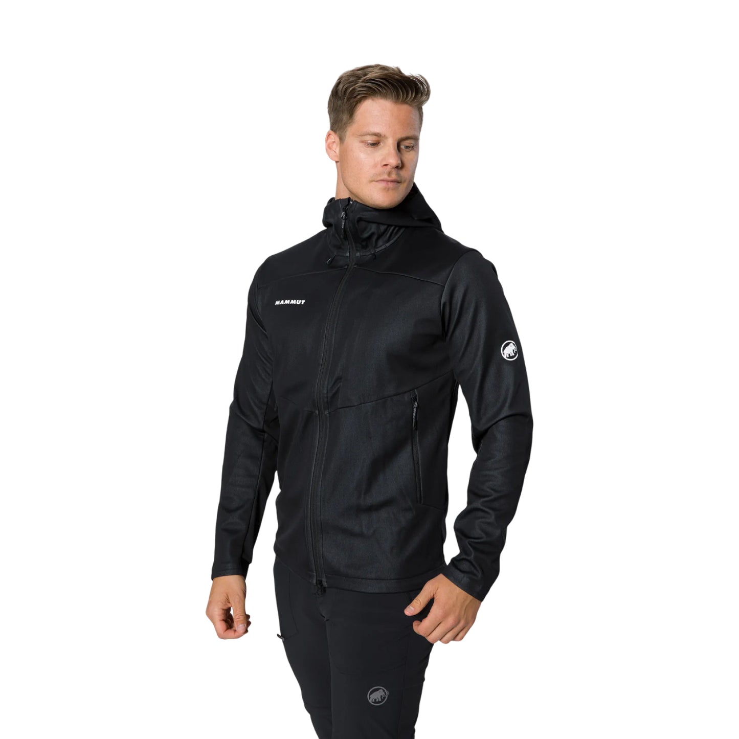 Куртка мужская Mammut Ultimate VII SO Hooded Jacket Black
