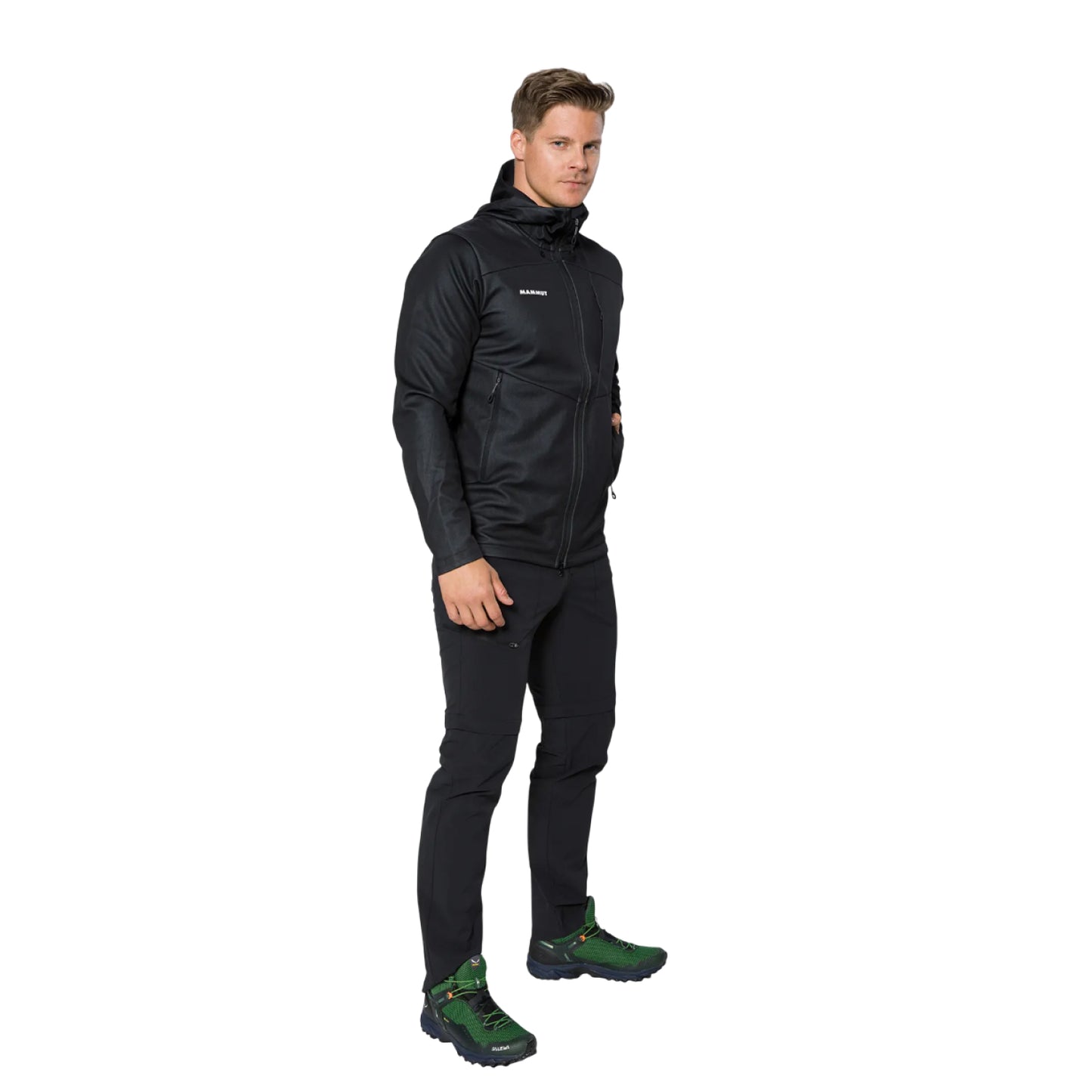 Куртка мужская Mammut Ultimate VII SO Hooded Jacket Black