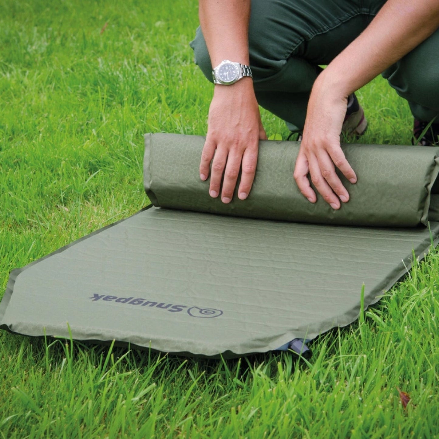 Коврик Snugpak Self-Inflating Maxi Mat Olive