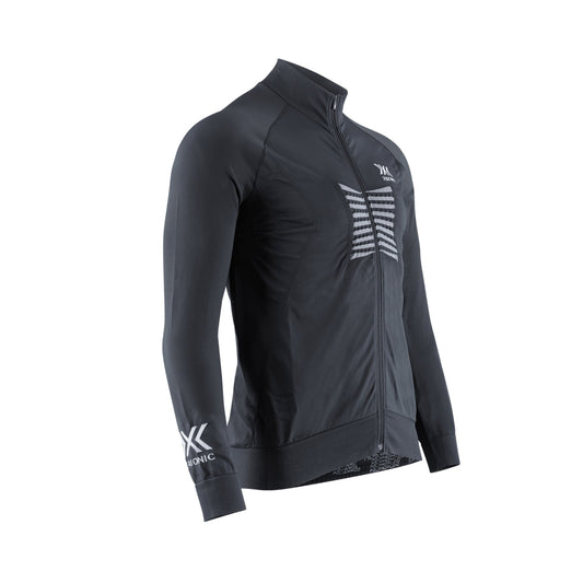 Кофта X-Bionic Racoon 4.0 Transmission Layer Full Zip Charcoal/Arctic White