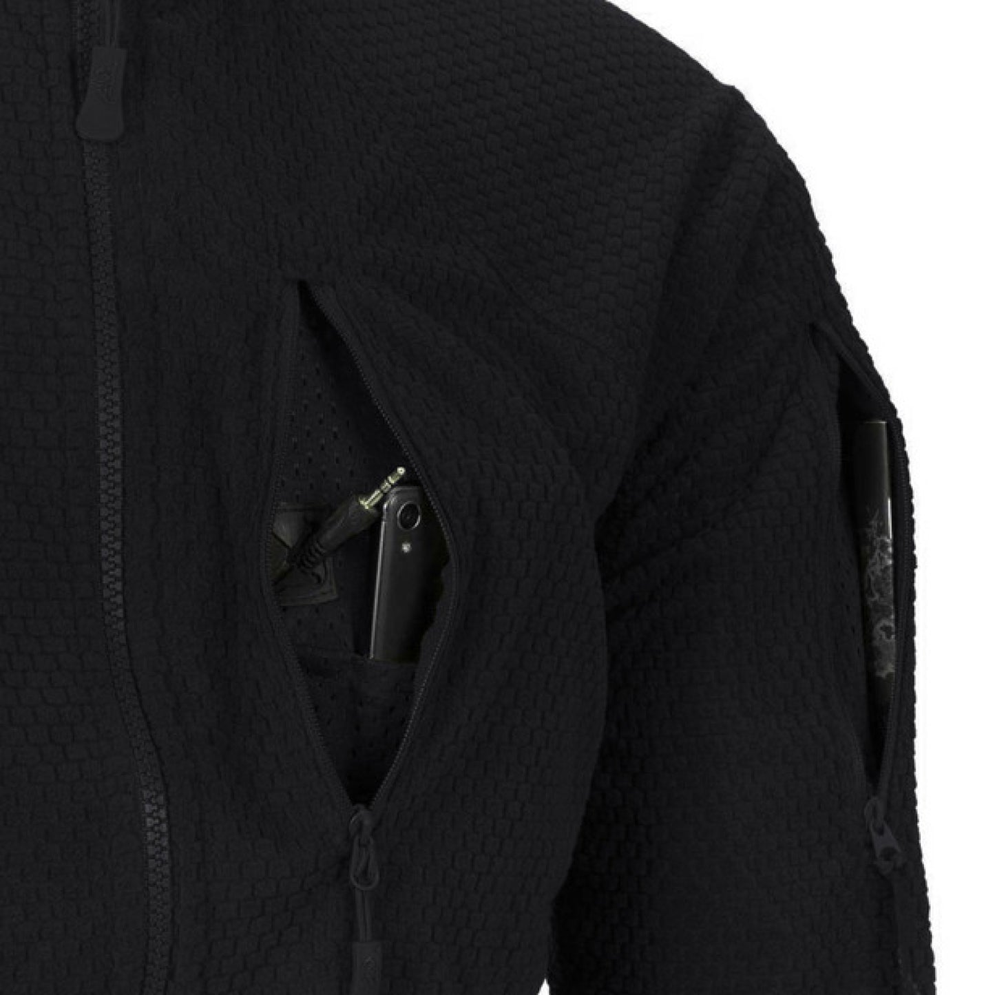 Кофта Helikon-Tex Alpha Tactical Jacket-Grid Fleece Black