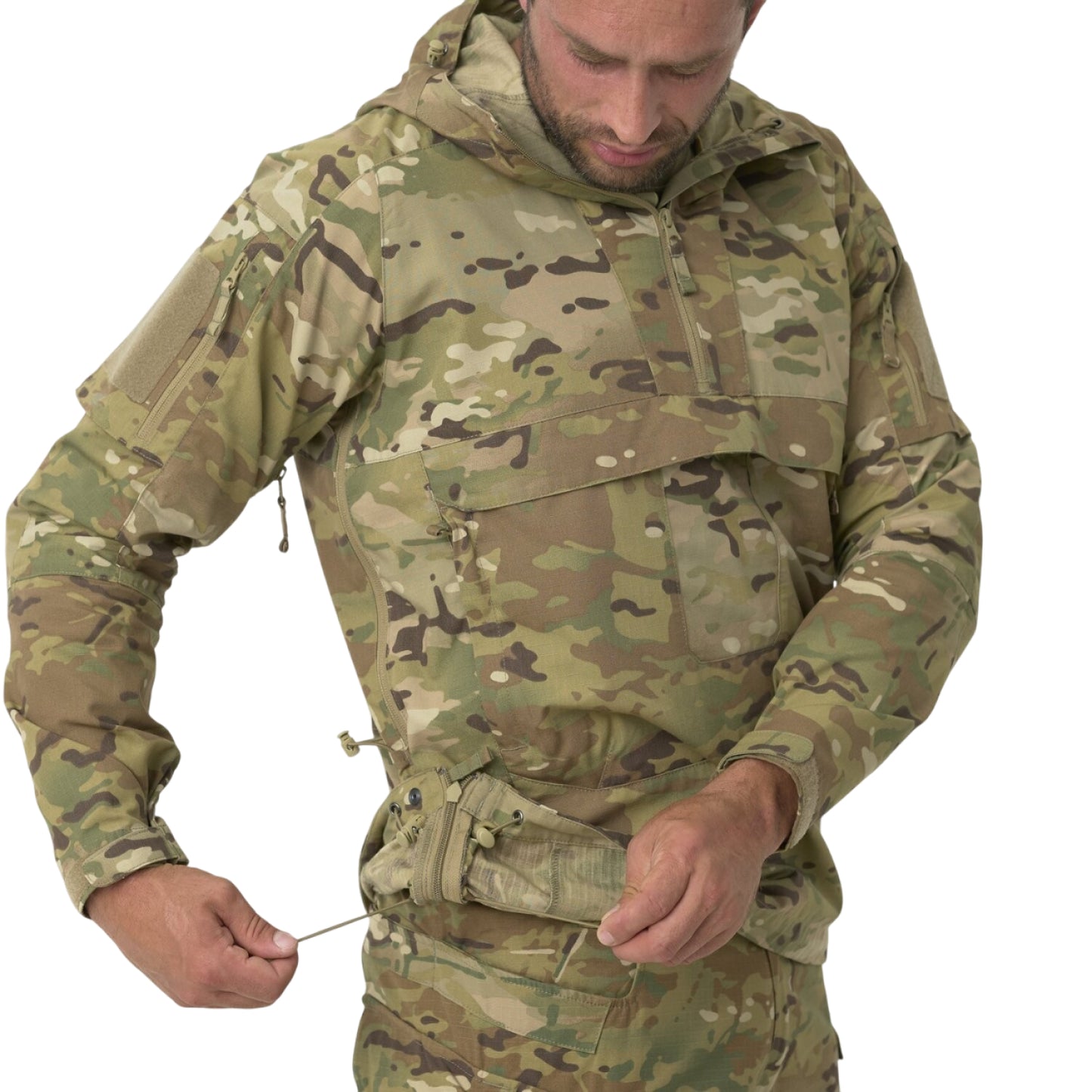 Куртка-анорак Helikon-Tex Tracer Anorak Jacket - Polycotton Ripstop Multicam