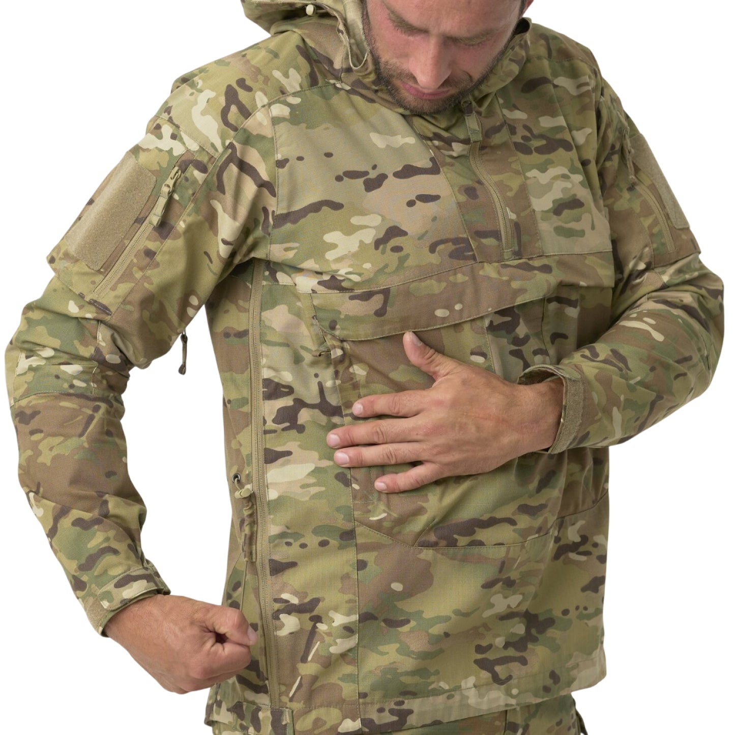 Куртка-анорак Helikon-Tex Tracer Anorak Jacket - Polycotton Ripstop Multicam
