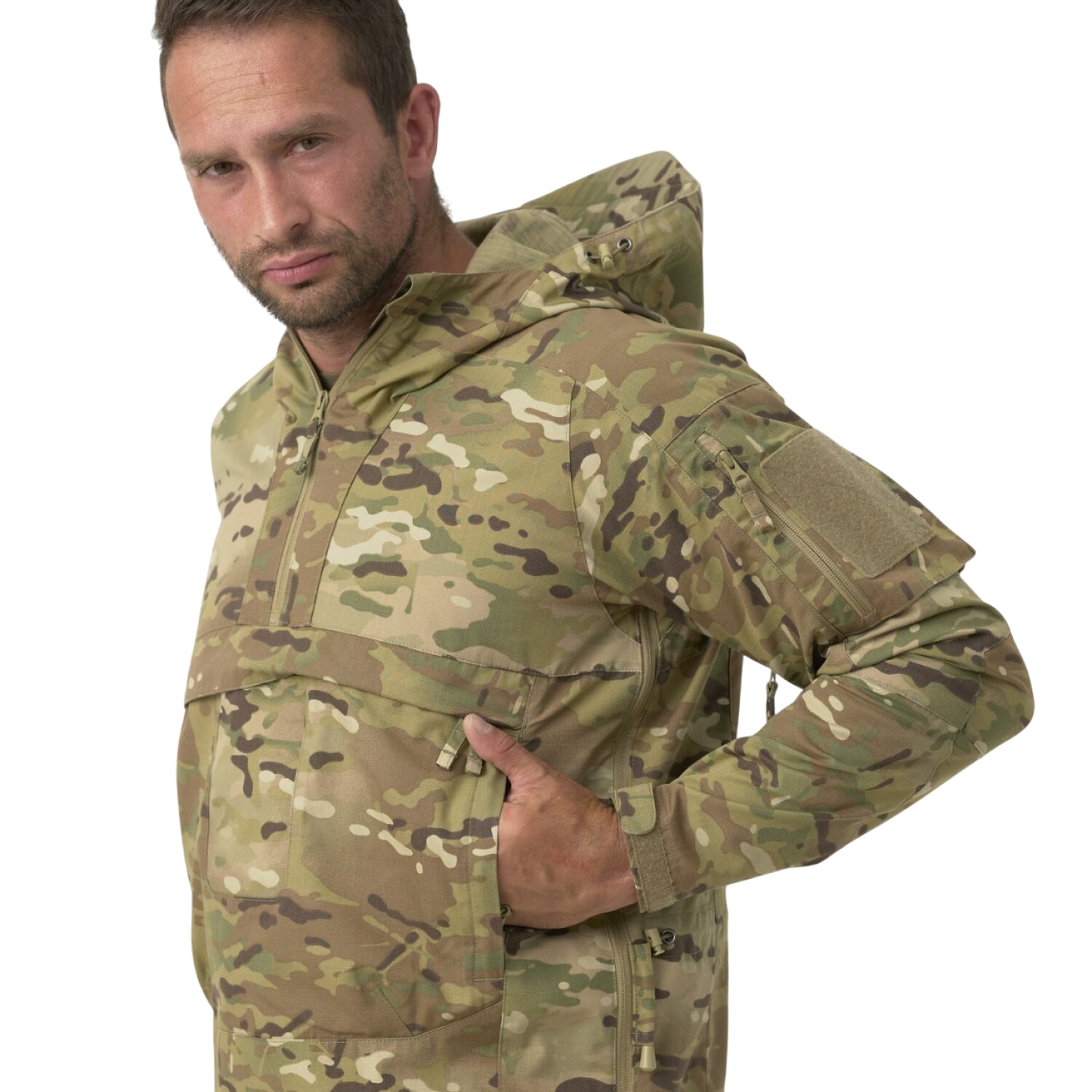 Куртка-анорак Helikon-Tex Tracer Anorak Jacket - Polycotton Ripstop Multicam