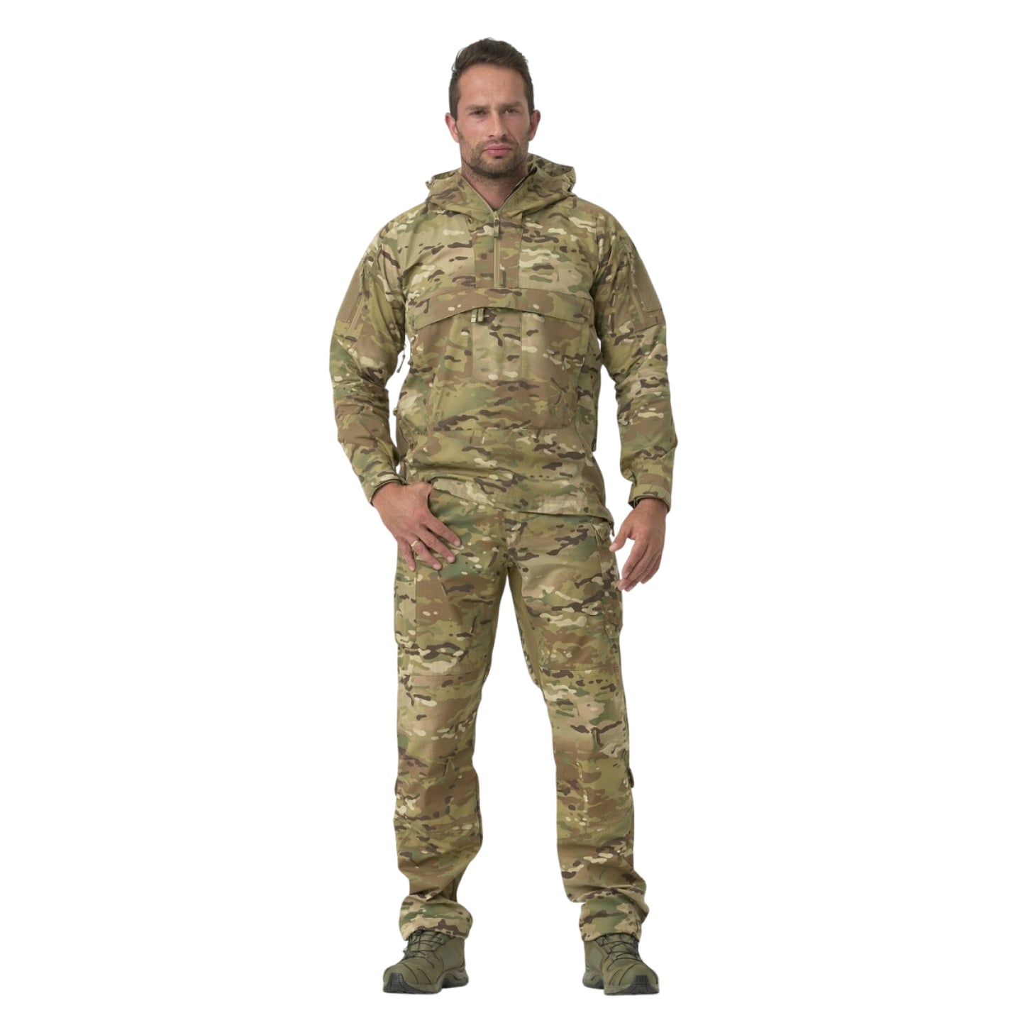 Куртка-анорак Helikon-Tex Tracer Anorak Jacket - Polycotton Ripstop Multicam