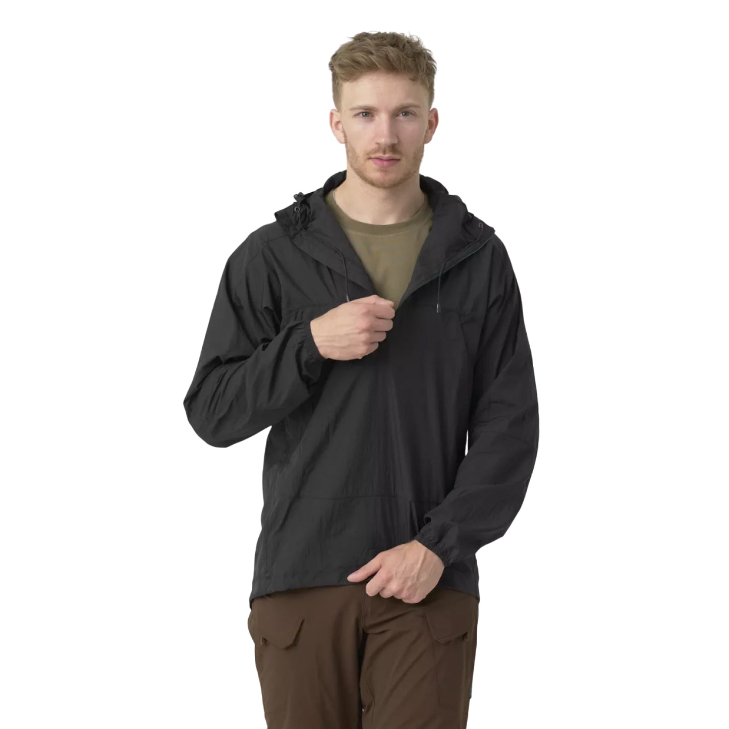 Ветровка Helikon-Tex Windrunner Windshirt - WindPack Nylon Black