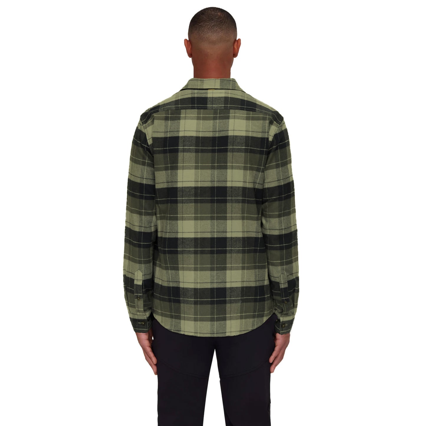 Рубашка мужская Mammut Trovat Longsleeve Shirt Marshblack