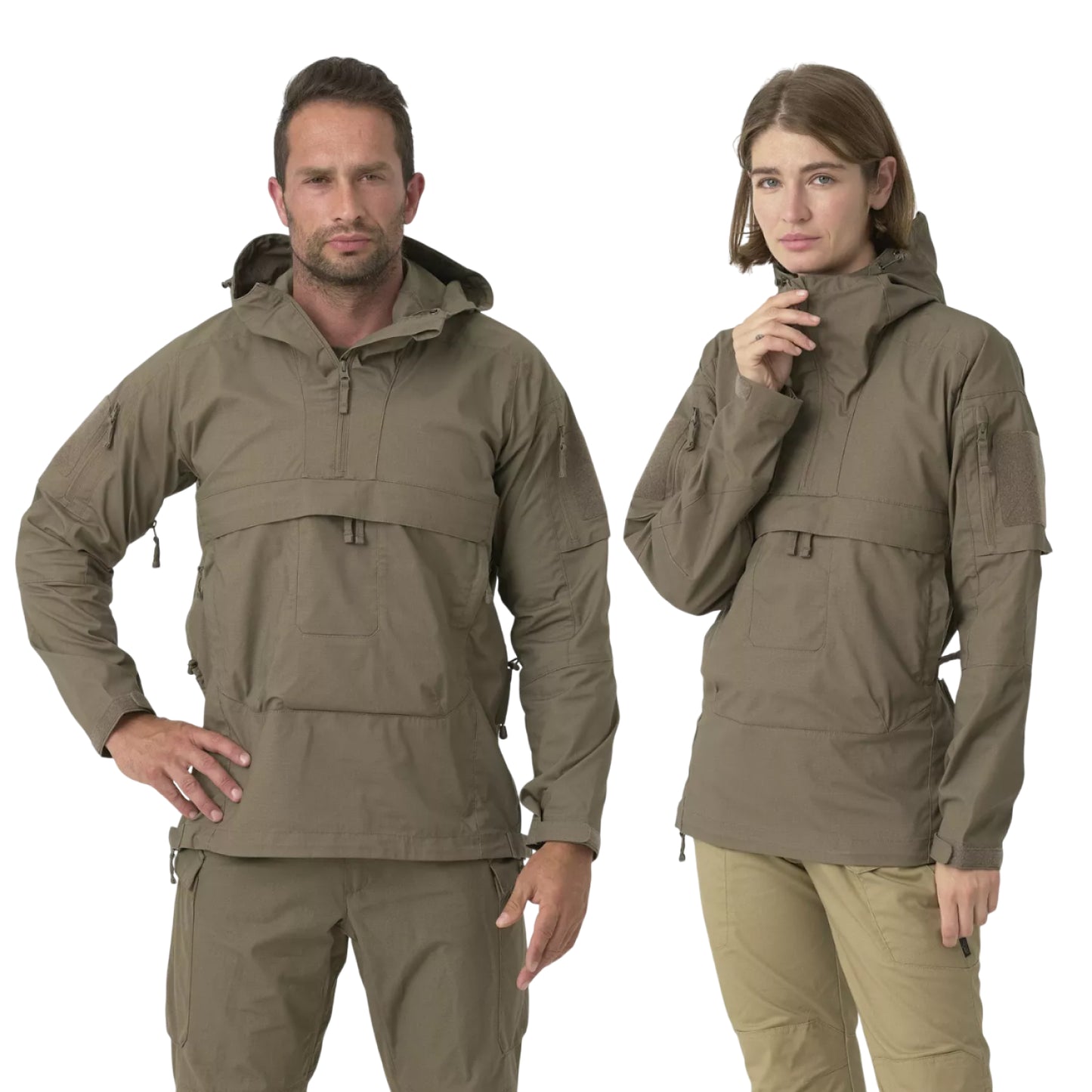 Куртка-анорак мужская Helikon-Tex Tracer Anorak Jacket - Polycotton Stretch Ripstop RAL 7013