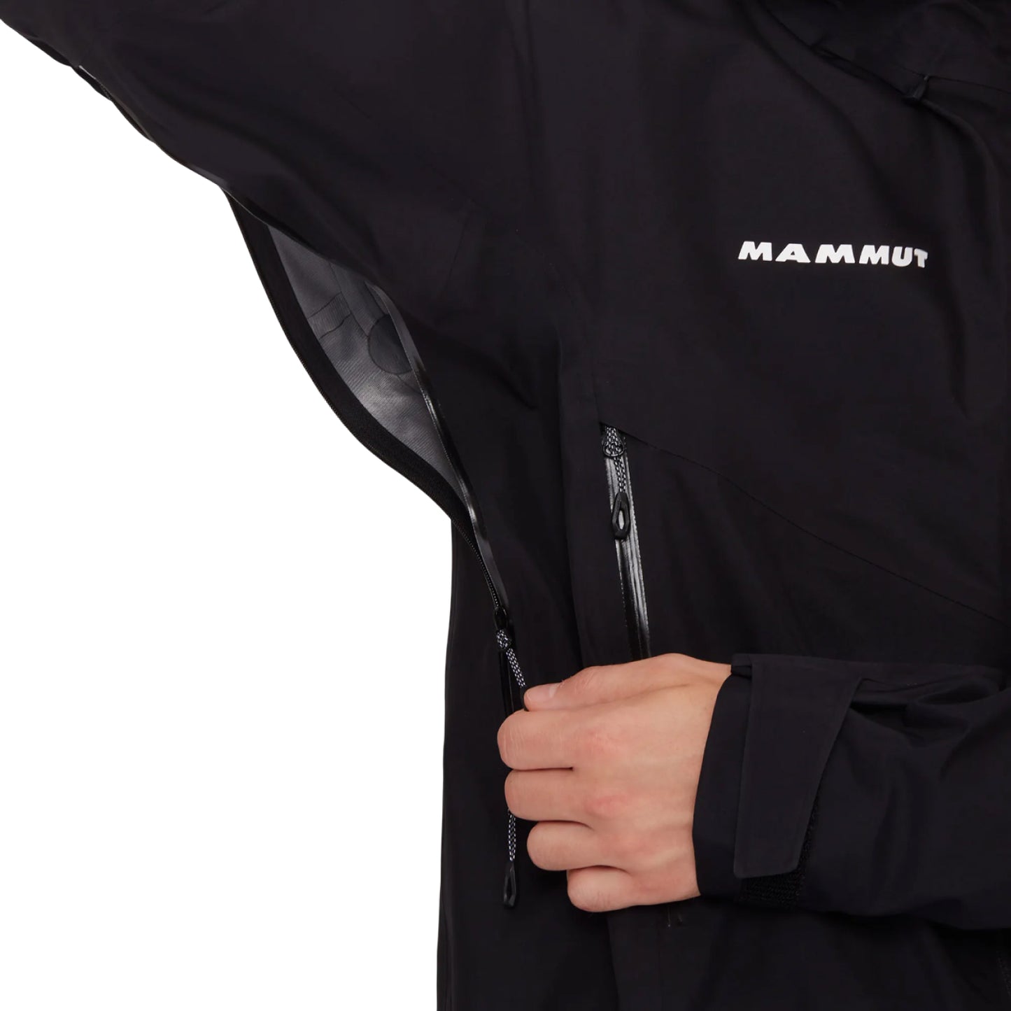 Куртка мужская Mammut Crater IV HS Hooded Jacket Men Black