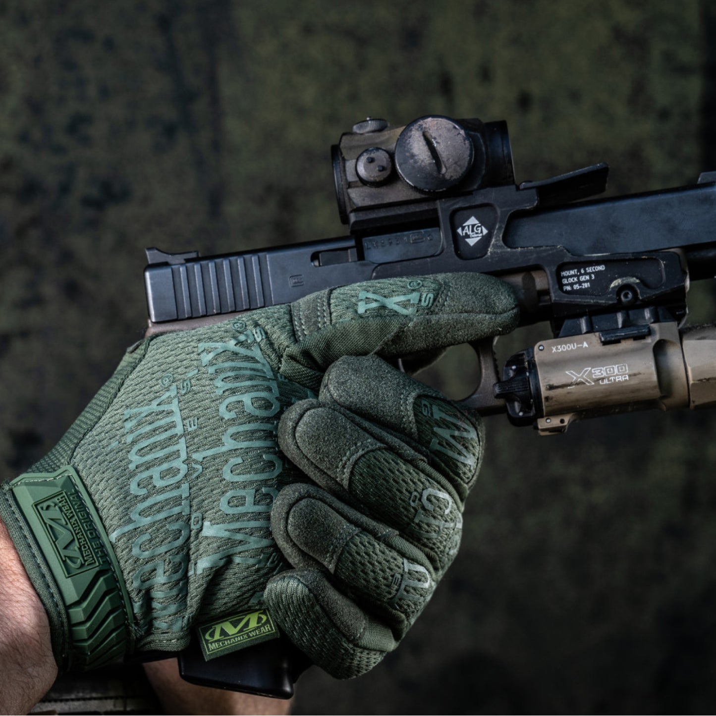 Перчатки Mechanix Wear Original Multicam Black
