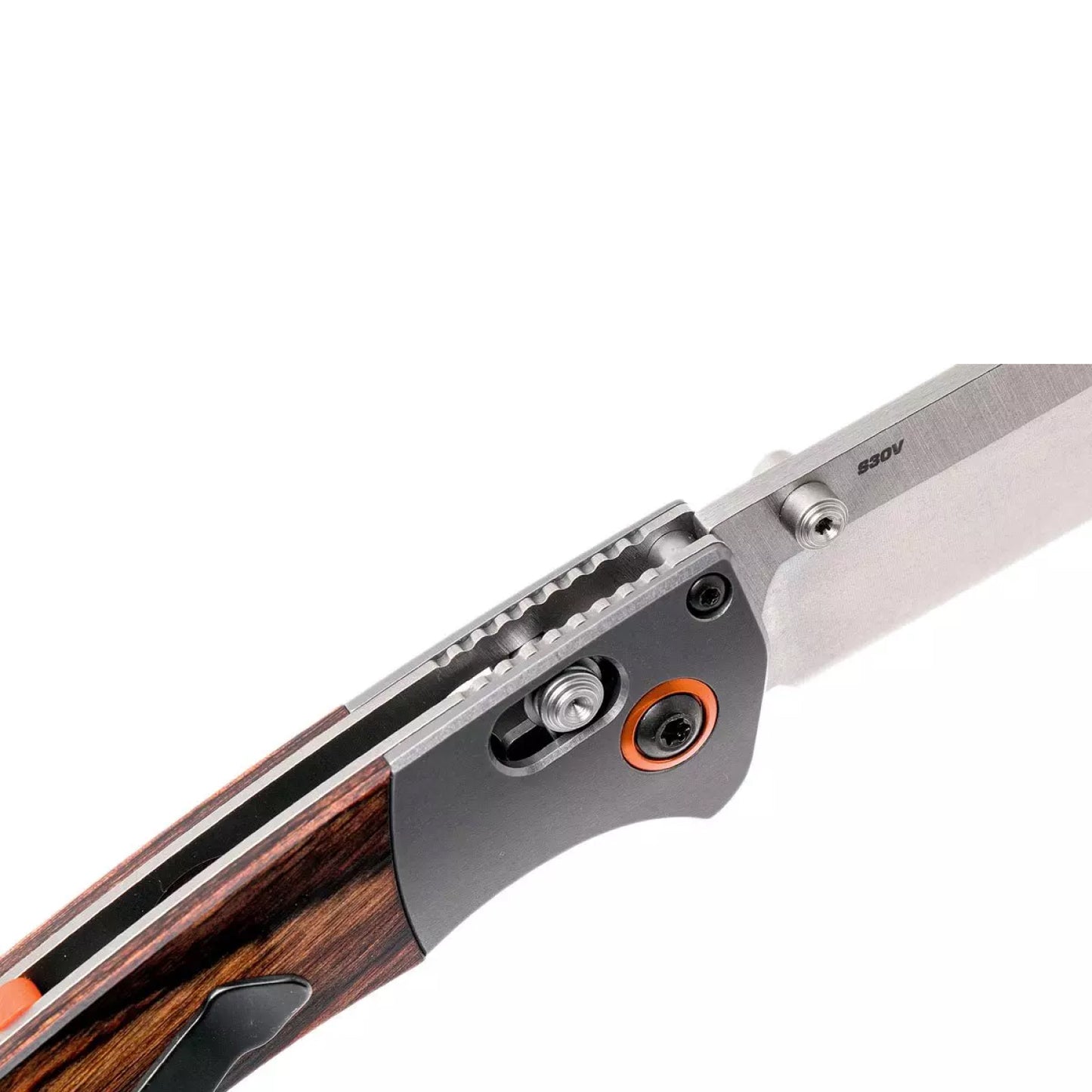 Нож Benchmade Mini Crooked River Wood