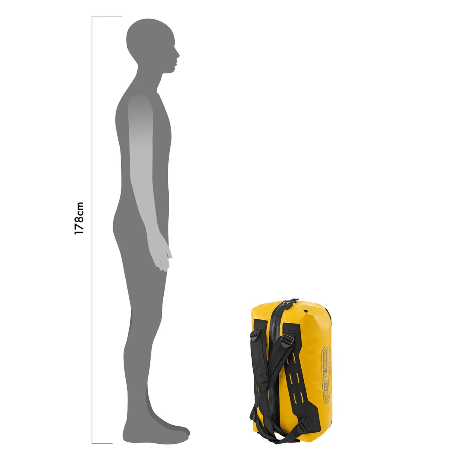 Баул Ortlieb Duffle 40л Sunyellow/Black
