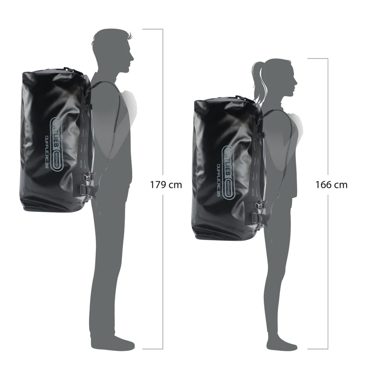 Гермосумка Ortlieb Duffle RC 89л Black