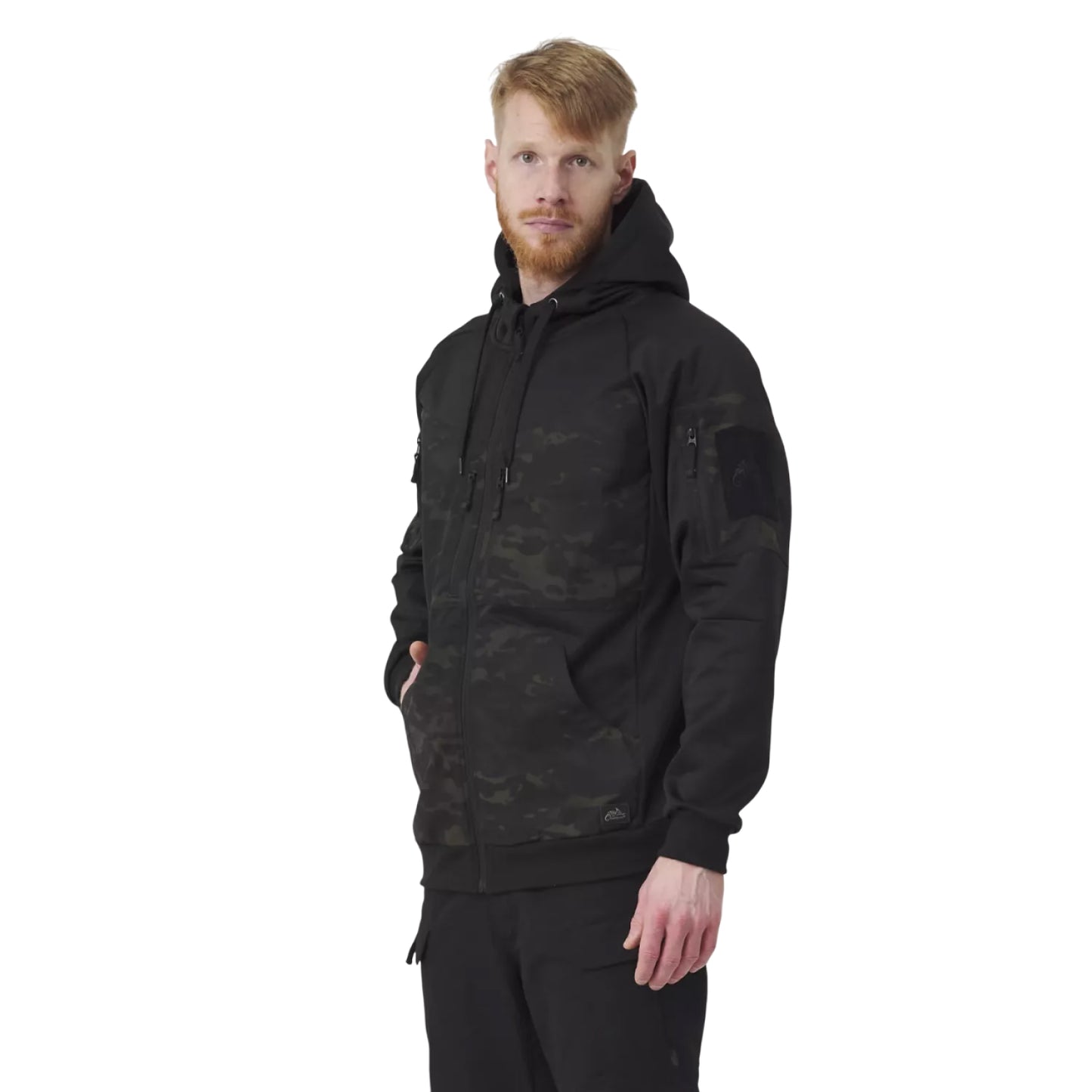 Толстовка Helikon-Tex Rouge Hoodie FullZip Black / MultiCam Black