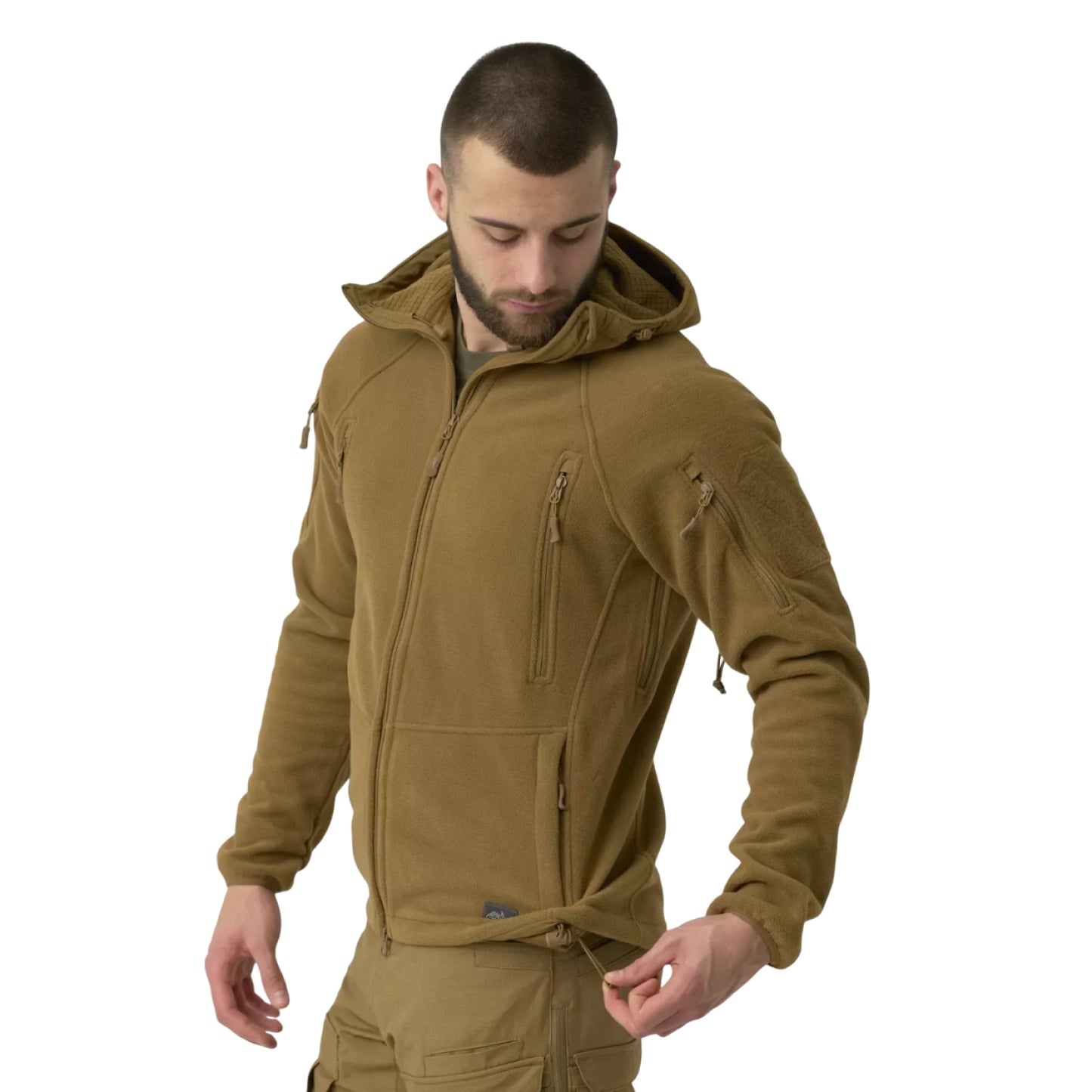 Куртка Helikon-Tex Patriot Jacket Mk 2 - Hybrid Fleece Shadow Grey / Black