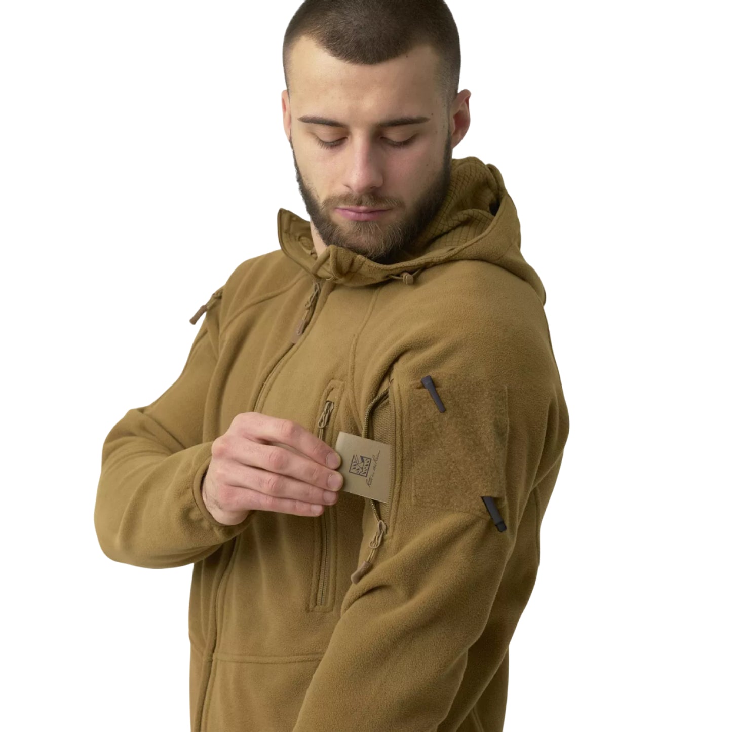 Куртка Helikon-Tex Patriot Jacket Mk 2 - Hybrid Fleece Shadow Grey / Black