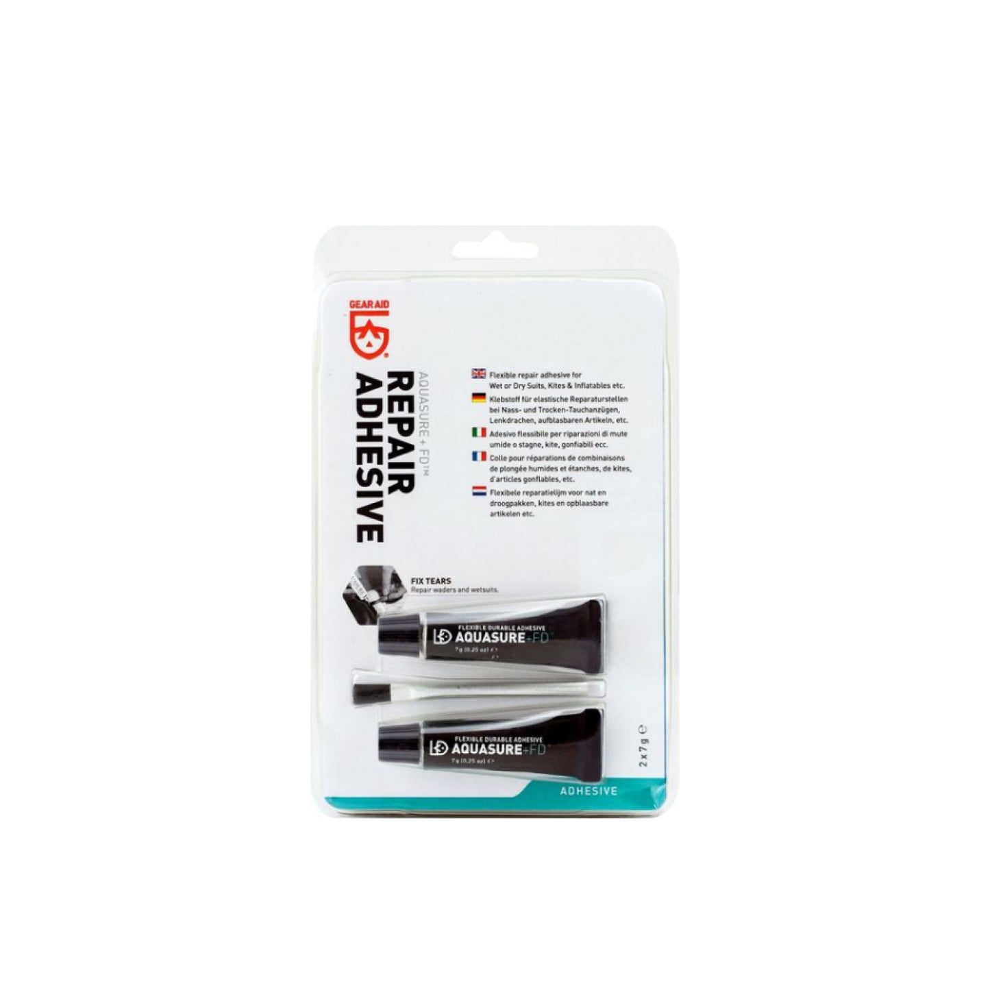 Набор для ремонта Aquasure +FD Flexible Durable Adhesive 2 x 7g