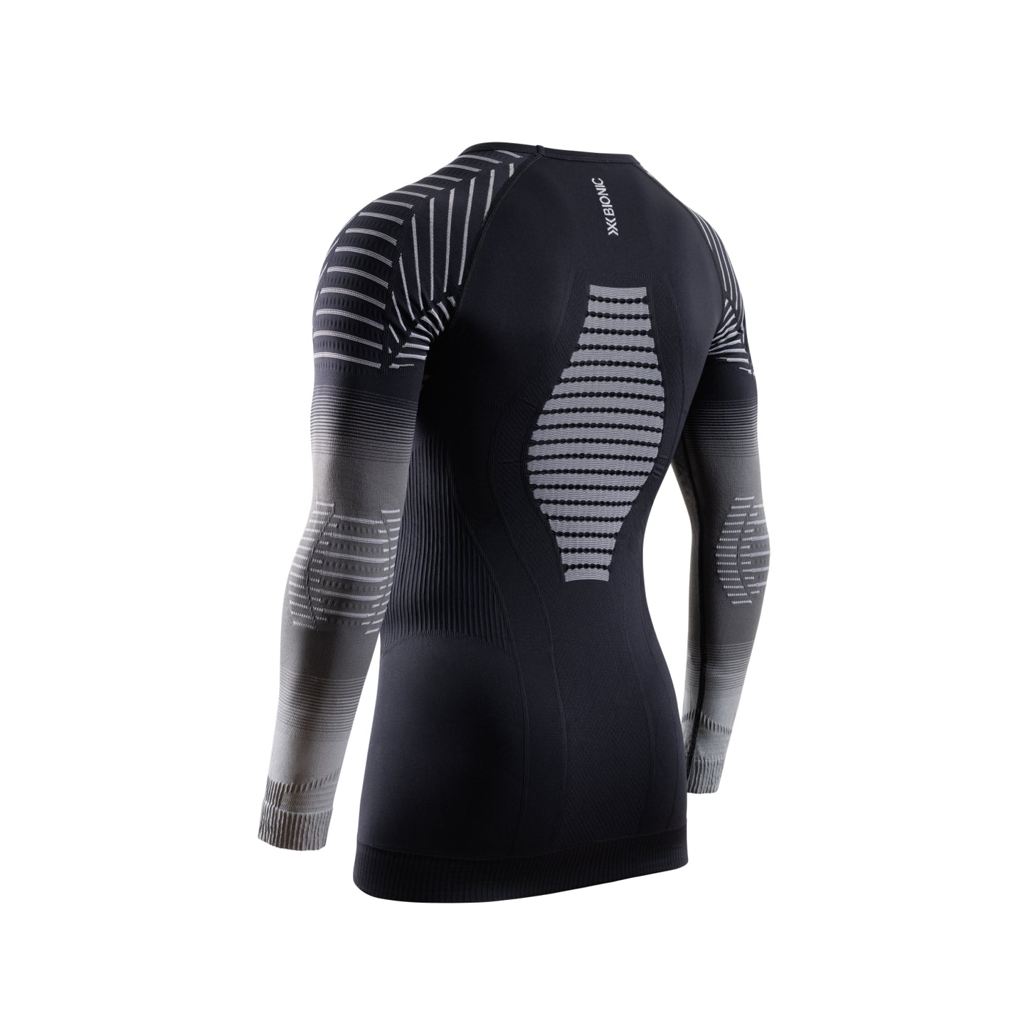 Футболка мужская X-Bionic Invent FX Shirt LSBlack/Grey/Light Grey