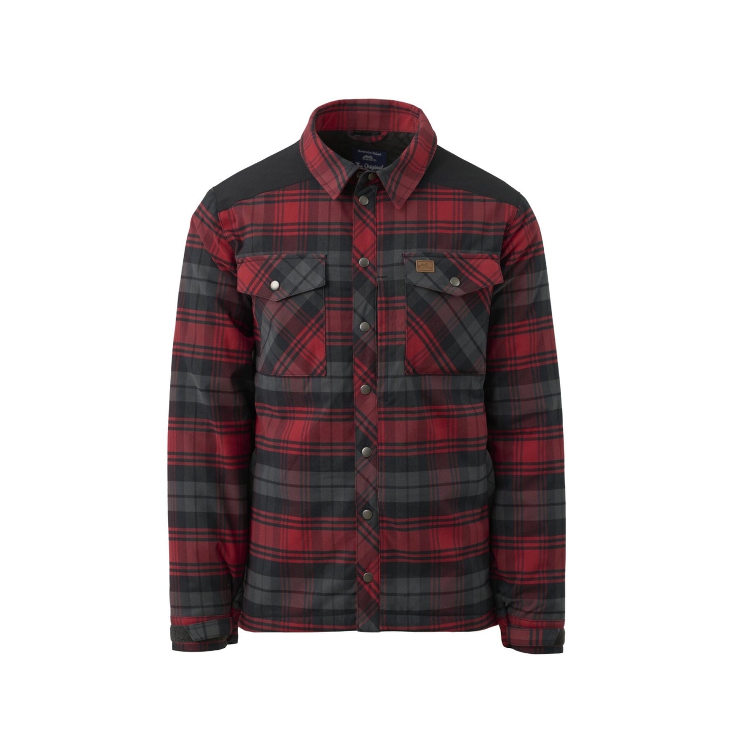 Рубашка Helikon-Tex Winter Warden Shirt Slate Crimson Plaid