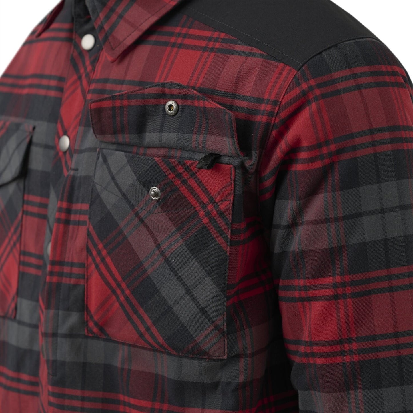 Рубашка Helikon-Tex Winter Warden Shirt Slate Crimson Plaid