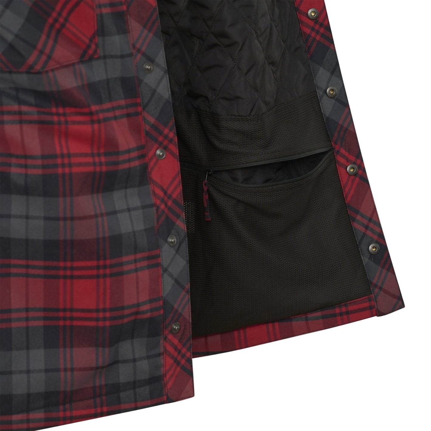 Рубашка Helikon-Tex Winter Warden Shirt Slate Crimson Plaid