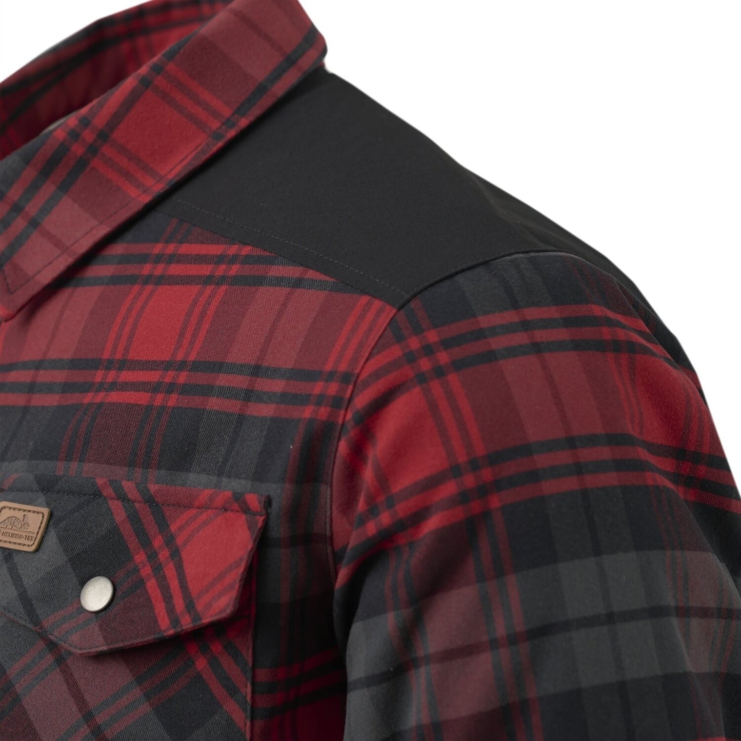 Рубашка Helikon-Tex Winter Warden Shirt Slate Crimson Plaid