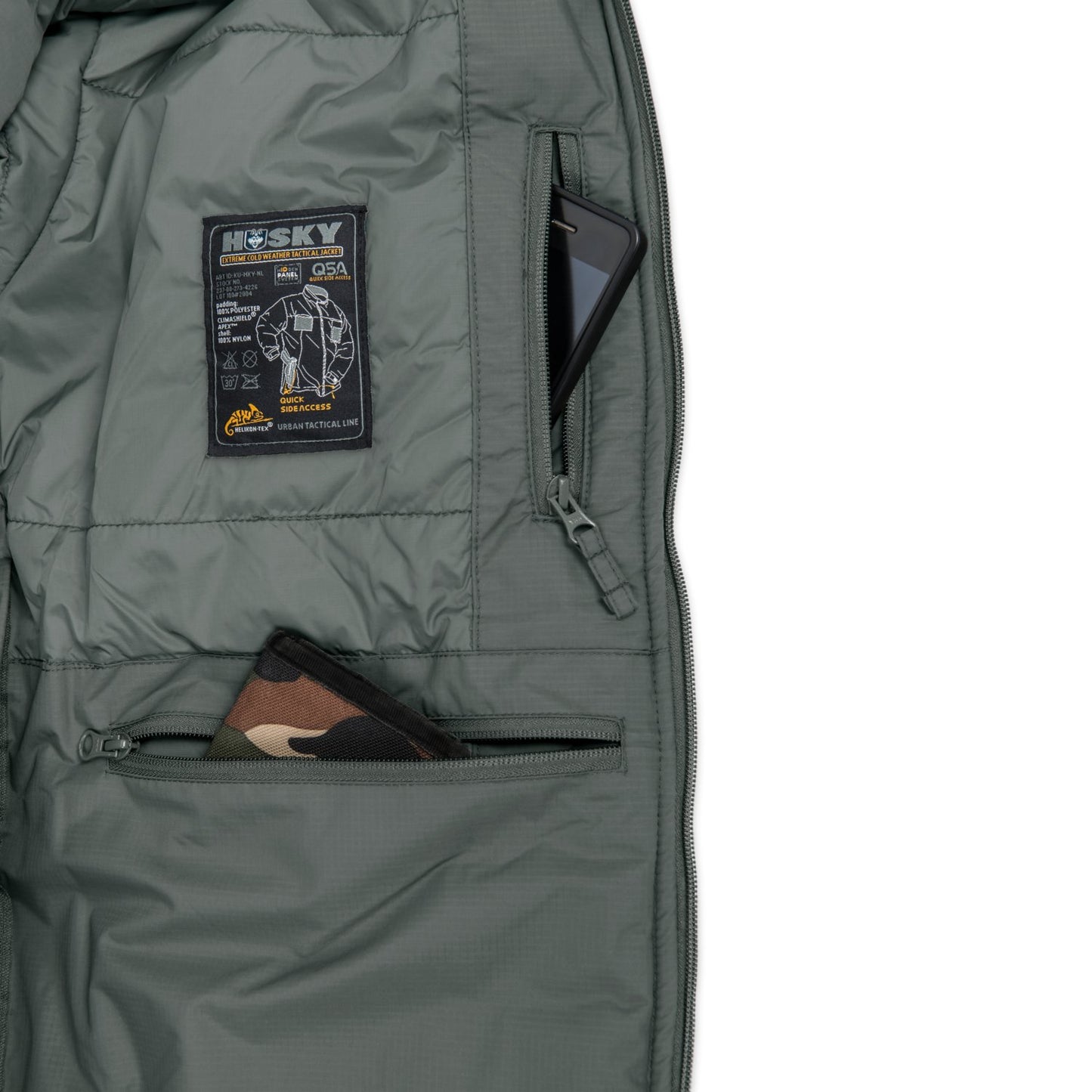 Куртка Helikon-Tex Husky Tactical Winter Jacket - Climashield® Apex 100g Alpha Green