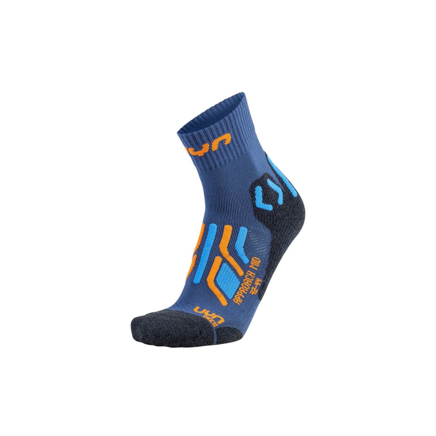 Носки UYN Trekking Approach Mid Socks Blue/Orange/GreyMelange