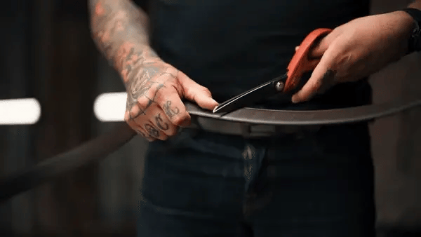 Ремень X3 Buckle Leather Gun Belt