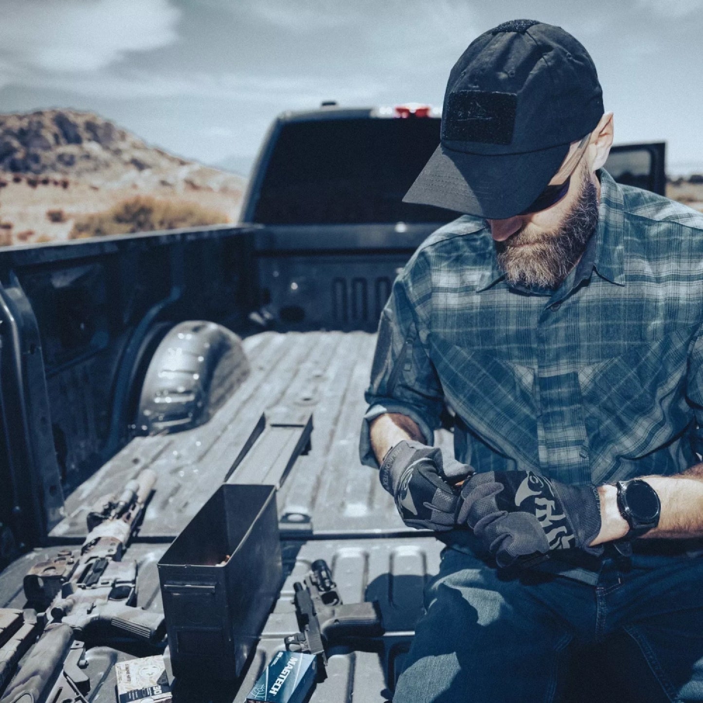 Рубашка Helikon-Tex MBDU Shirt Western Blue Plaid