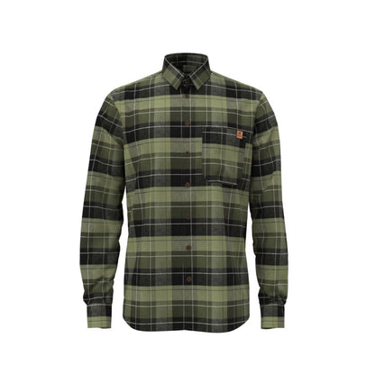 Рубашка мужская Mammut Trovat Longsleeve Shirt Marshblack