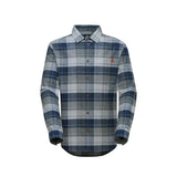 Рубашка мужская Mammut Trovat Longsleeve Shirt Steel/Marine