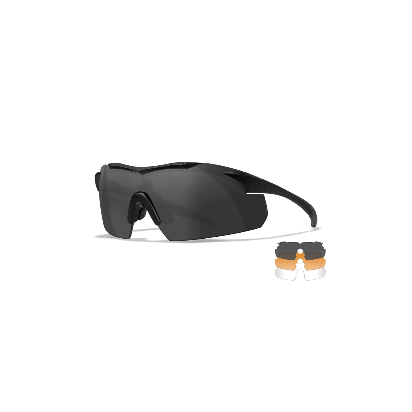 Очки баллистические Wiley X Vapor 2.5  Grey/Clear/Light Rust Matte Black Frame