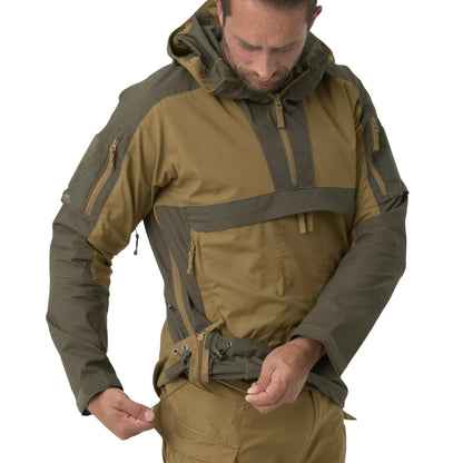 Куртка-анорак мужская Helikon-Tex Tracer Anorak Jacket - Polycotton Stretch Ripstop Black