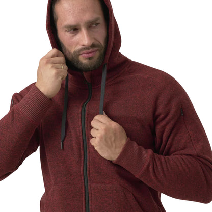 Кофта мужская Helikon-Tex Covert Tactical Hoodie (FullZip) Melange Blue