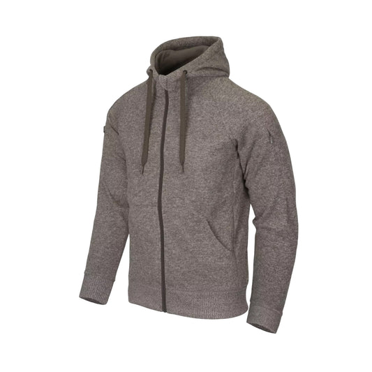 Кофта мужская Helikon-Tex Covert Tactical Hoodie (FullZip) Melange Light Tan