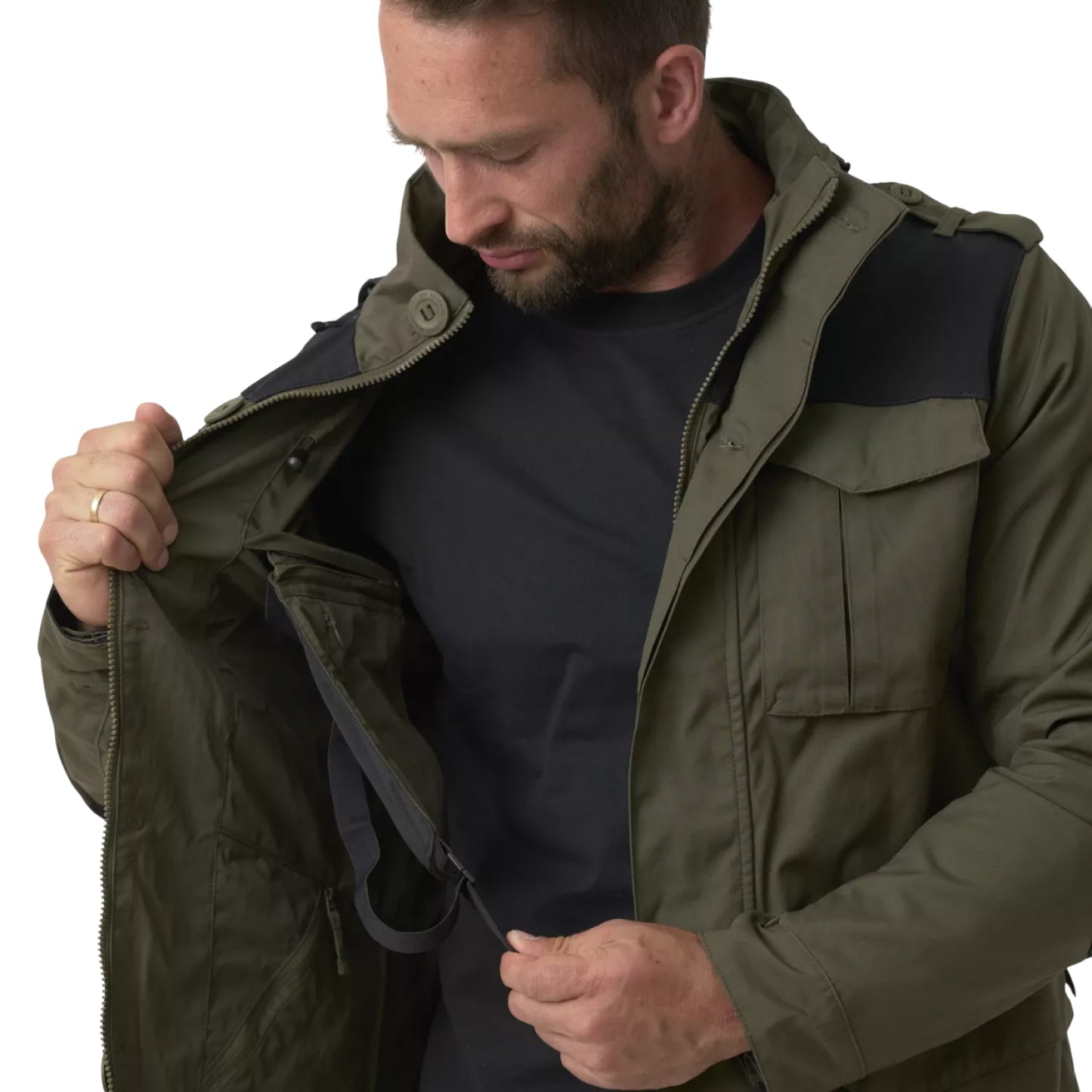 Куртка мужская Helikon-Tex Covert M-65 Jacket Black