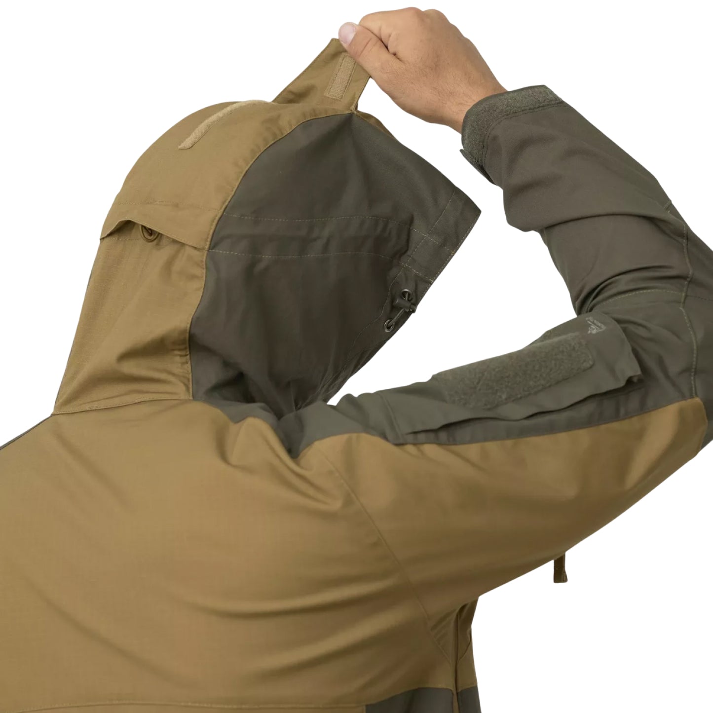 Куртка-анорак мужская Helikon-Tex Tracer Anorak Jacket - Polycotton Stretch Ripstop Black