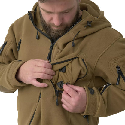 Куртка мужская Helikon-Tex Patriot Jacket - Double Fleece Coyote