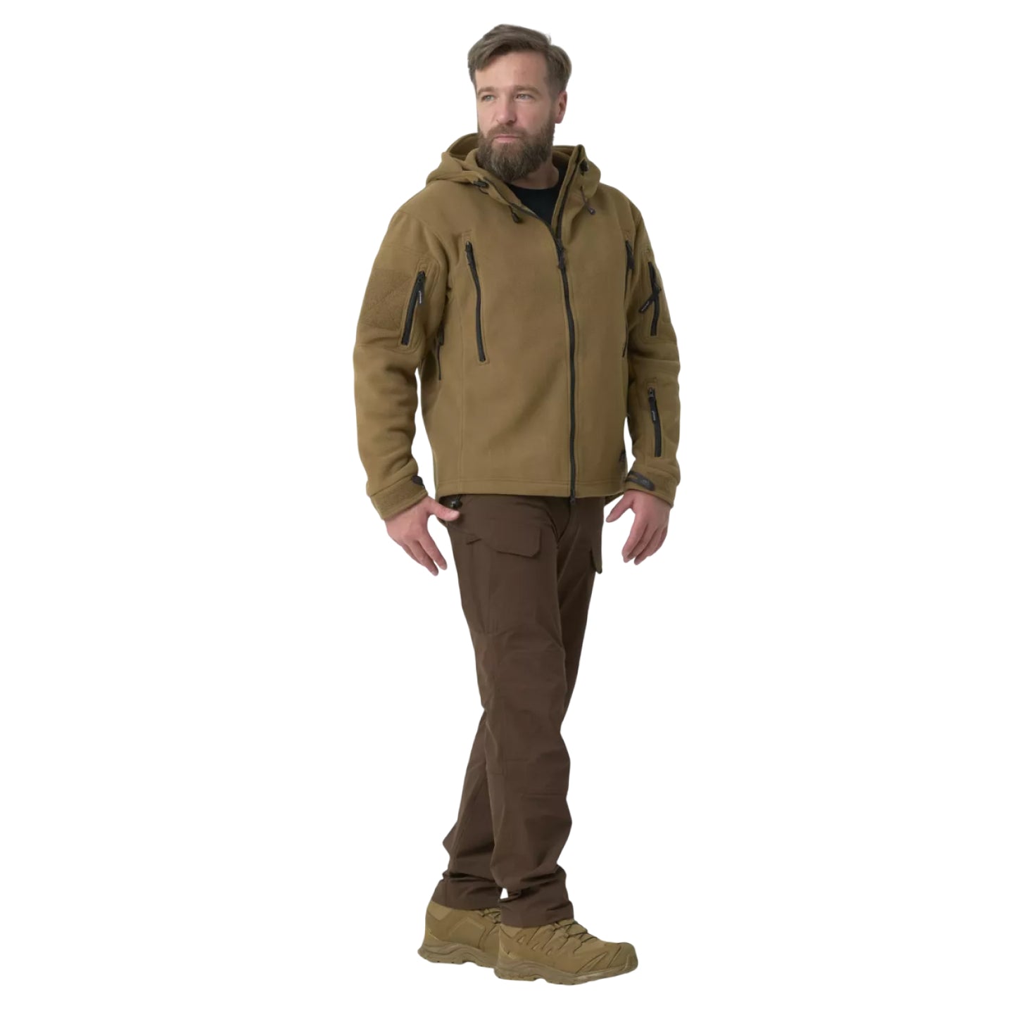 Куртка мужская Helikon-Tex Patriot Jacket - Double Fleece Coyote