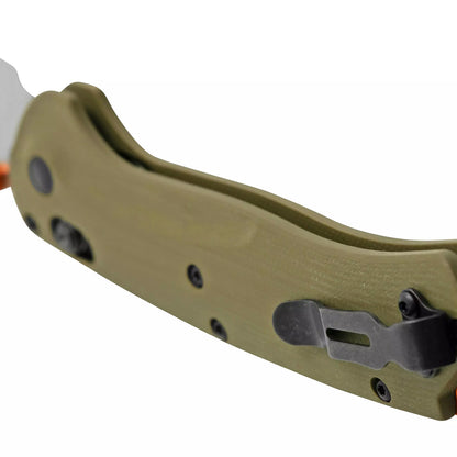 Нож Benchmade Taggedout Green
