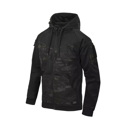 Толстовка Helikon-Tex Rouge Hoodie FullZip Black / MultiCam  Black