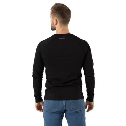 Лонгслив Helikon-Tex T-shirt Long Sleeve (Helikon-Tex Logo) Black