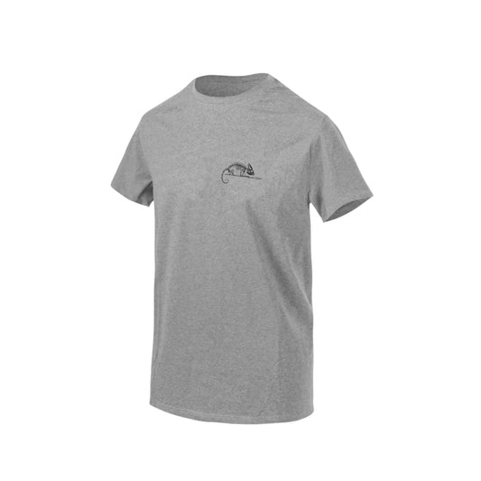 Футболка Helikon-Tex T-shirt (Helikon-Tex Logo) Mid Grey Melange