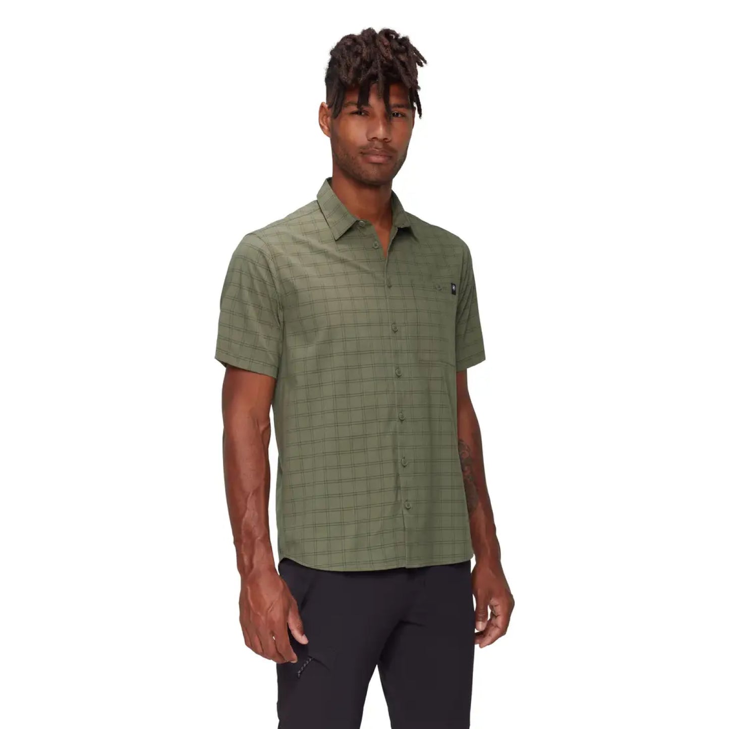 Рубашка Mammut Lenni Shirt Marsh-Dark Marsh