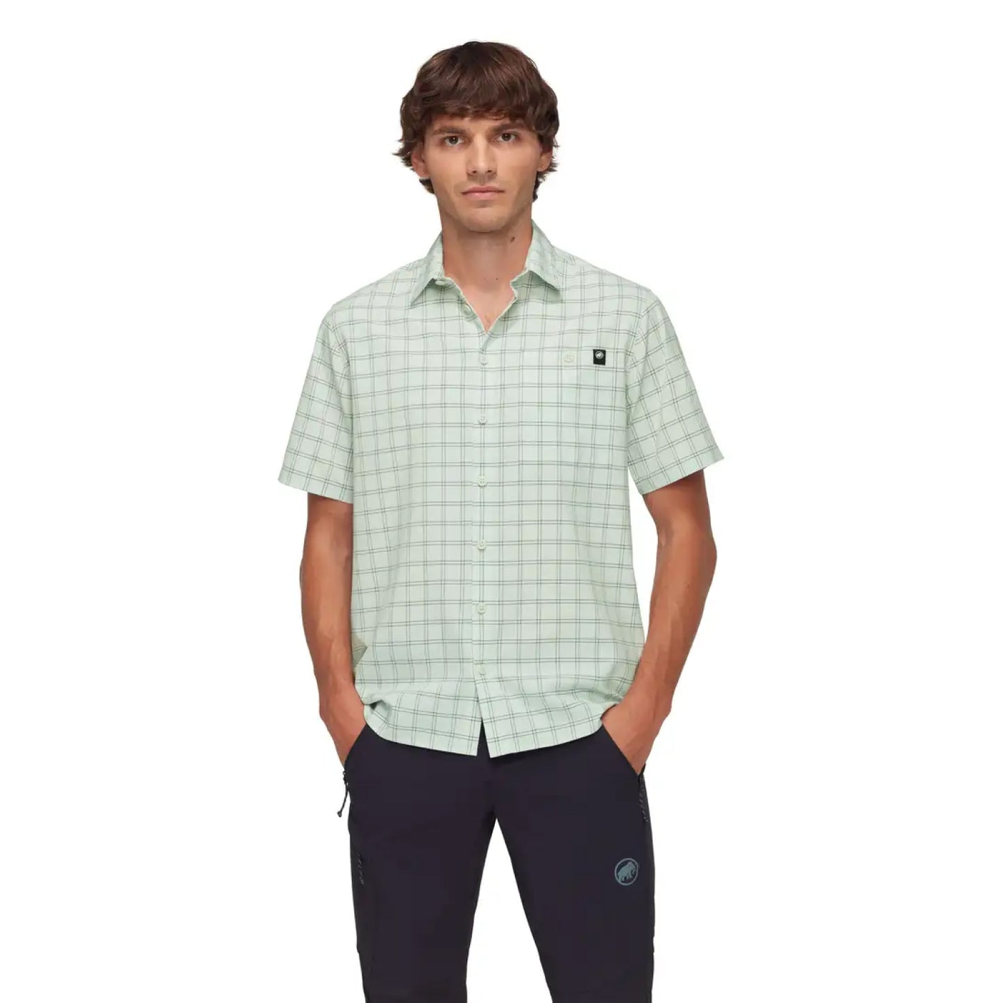 Рубашка Mammut Lenni Shirt Silver Sage-Strata