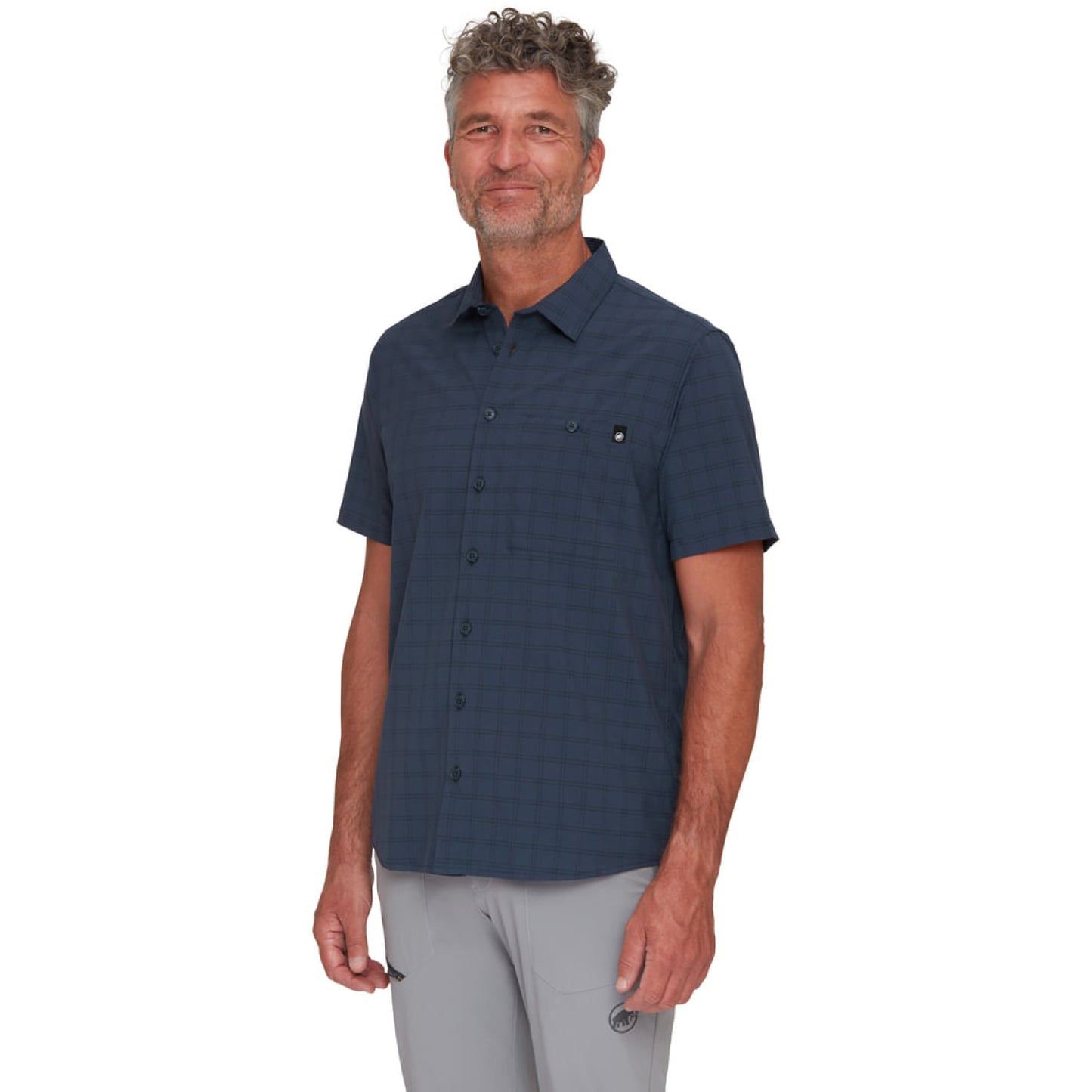 Рубашка Mammut Lenni Shirt Marine-Black