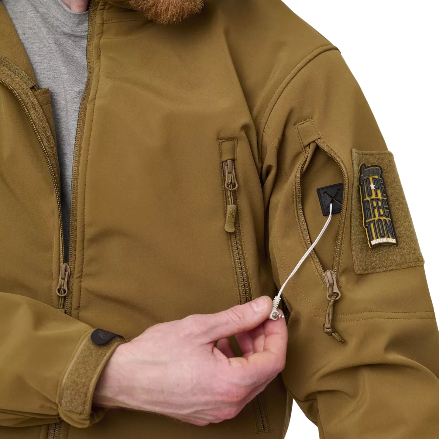 Куртка Helikon-Tex Gunfighter Jacket-Shark Skin Windblocker Black