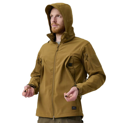 Куртка Helikon-Tex Gunfighter Jacket-Shark Skin Windblocker Black