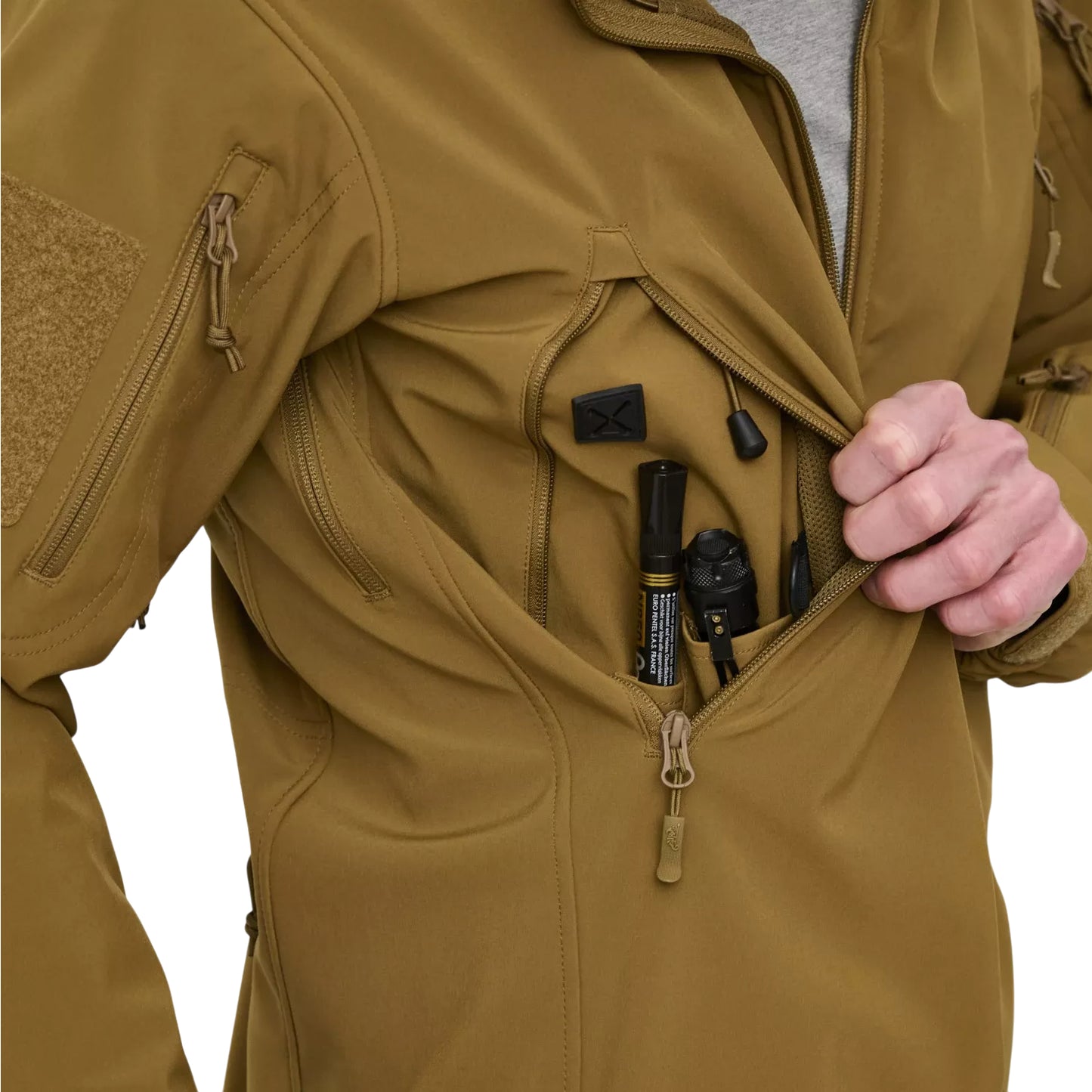 Куртка Helikon-Tex Gunfighter Jacket-Shark Skin Windblocker Black